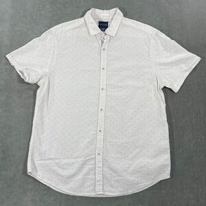 Denim & Flower Ricky Singh Mens Large Slim Fit Casual Button Down Shirt‎